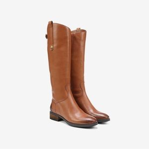 Sam Edelman Women's Penny Equestrian Boot, Whiskey Leather, Size 8